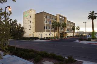 A view of Element, a LEED-certified hotel, in Summerlin Thursday, Jan. 26, 2012. President Obama stayed in the hotel during his recent overnight stay in Las Vegas.