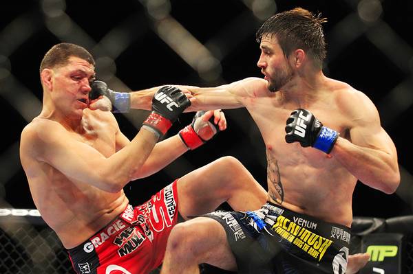 UFC 143 blog: Carlos Condit wins close decision over Nick Diaz - ScaleD.0204 Web Diaz ConDit004 T600