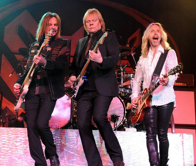 Styx performs at Green Valley Ranch on Friday, Feb. 10, 2012.