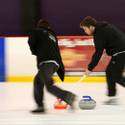 Curling in the Desert
