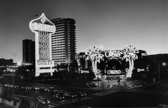 The Dunes casino on the Las Vegas Strip.