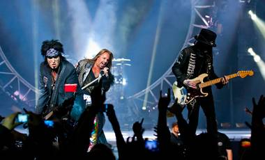 Motley Crue at the Joint in the Hard Rock Hotel on Wednesday, Feb. 15, 2012.