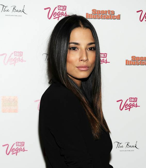Jessica Gomes arrives at the Sports Illustrated Overtime after-party at ...