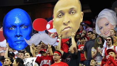 Las Vegas-centric heady distractions unify UNLV student section