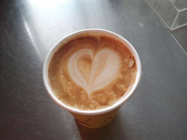 Grouchy Johns' San Francisco Latte -- they left their heart it in. Get it? 