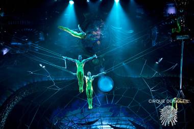 Cirque du Soleil’s “Zarkana.”