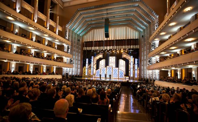 The Smith Center for the Performing Arts' all-star, opening-night show in Reynolds Hall on Saturday, March 10, 2012.