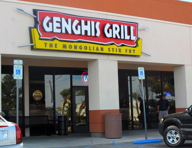 Mongolian stir-fry chain Genghis Grill opened its first valley location in Henderson at 550 North Stephanie St. between Warm Springs Road and Sunset Road.