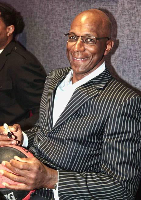 Clyde Drexler at Lagasse's Stadium in the Palazzo on Friday, ...
