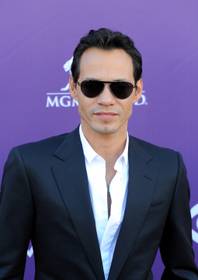 Marc Anthony arrives at the 47th Annual Academy of Country Music Awards at MGM Grand Garden Arena on Sunday, April 1, 2012. 