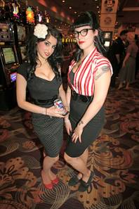 Rockabilly fans from across the world show off their sharp looks at Viva Las Vegas at the Orleans on Thursday, April 5, 2012.
