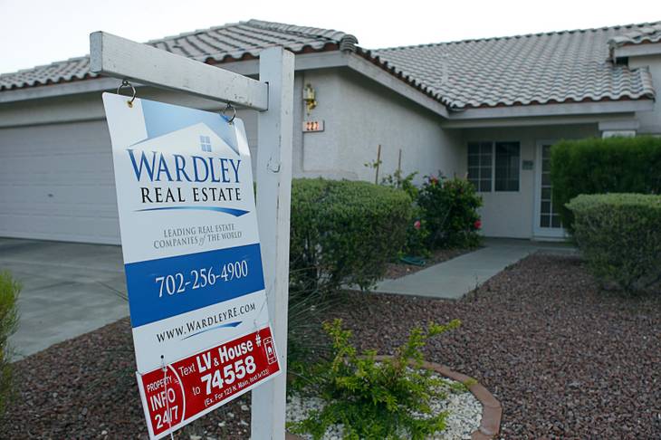 A home for sale at 227 Marks St. in Henderson on Monday, April 9, 2012.