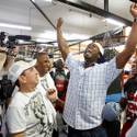 Floyd Mayweather Jr. Media Workout