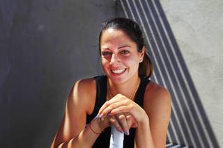 UNLV tennis player Lucia Batta is seen Tuesday, April 24, 2012.