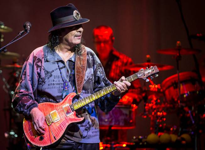 "An Intimate Evening With Santana" at House of Blues in Mandalay Bay on Wednesday, May 2, 2012.