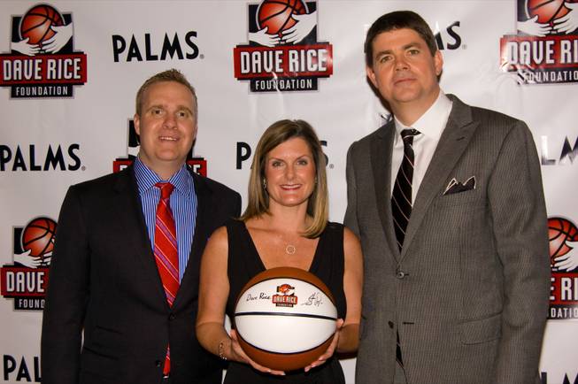D.J. Allen, Vice Chairman of the Dave Rice Foundation, Mindy ...