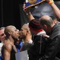 Mayweather and Cotto Weigh-in