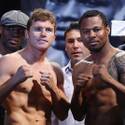 Mayweather and Cotto Weigh-in