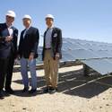 Ken Salazar Flips the Switch for Solar Project