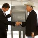 Ken Salazar Flips the Switch for Solar Project