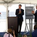 Ken Salazar Flips the Switch for Solar Project