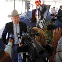 Ken Salazar Flips the Switch for Solar Project