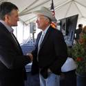 Ken Salazar Flips the Switch for Solar Project