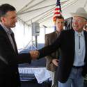 Ken Salazar Flips the Switch for Solar Project