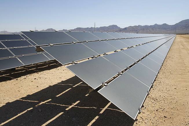 Ken Salazar Flips the Switch for Solar Project