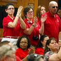 School Board Passes Budget with Lay-Offs