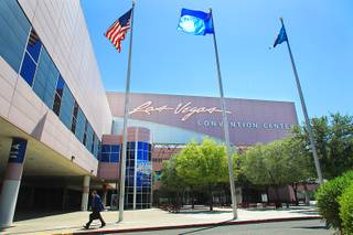 The Las Vegas Convention Center is seen May 17th, 2012.