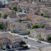 An aerial view of a neighborhood in the southwest part of the Las Vegas Valley taken from a helicopter May 21, 2012.