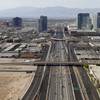 A view of Interstate-15, looking northbound, from a helicopter May 21, 2012.