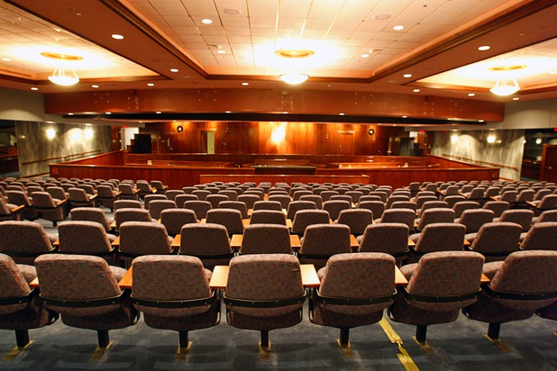 A view of the City Council Chambers in the old Las Vegas City Hall Friday, June 1, 2012.