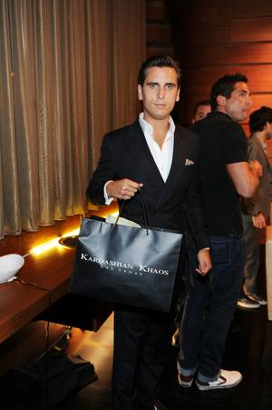 Scott Disick celebrates his 29th birthday at 1 OAK in the Mirage on Friday, June 1, 2012. His group dined at nearby Stack before the party at 1 OAK.