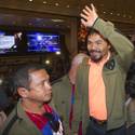 Pacquiao and Bradley Make Arrivals at MGM