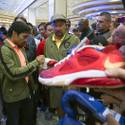 Pacquiao and Bradley Make Arrivals at MGM