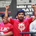 Pacquiao and Bradley Weigh-in