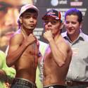 Pacquiao and Bradley Weigh-in