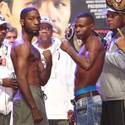 Pacquiao and Bradley Weigh-in