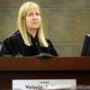 Judge Valorie Vega presides over the trial of Victor Fakoya at the Regional Justice Center on Thursday, Dec. 16, 2010.