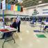 Election workers wait for voters during the primary election at Green Valley High School in Henderson Tuesday, June 12, 2012. 