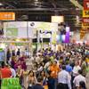 Attendees crowd the trade show floor during the IFT Food Expo at the Las Vegas Convention Center, June 25, 2012.
