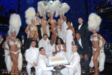 “Vegas! the Show” celebrates its second anniversary at Planet Hollywood on Tuesday, June 26, 2012.