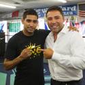 Amir Khan Prepares for Danny Garcia