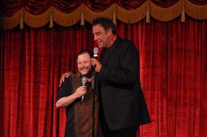 Jason Alexander makes a surprise appearance at Brad Garrett's Comedy Club in MGM Grand on Tuesday, July 10, 2012.
