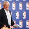 NBA Commissioner David Stern speaks to the press at Encore Las Vegas, Thursday July 19, 2012.