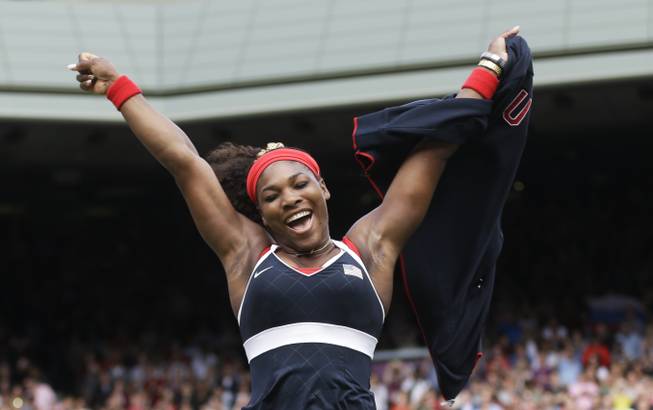 Serena wins gold