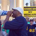 Unions Picket Against Ryan