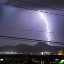 Lightning Storms Pass Though Las Vegas